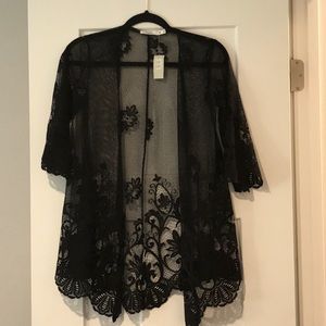 Women’s Lace Sheer Kimono